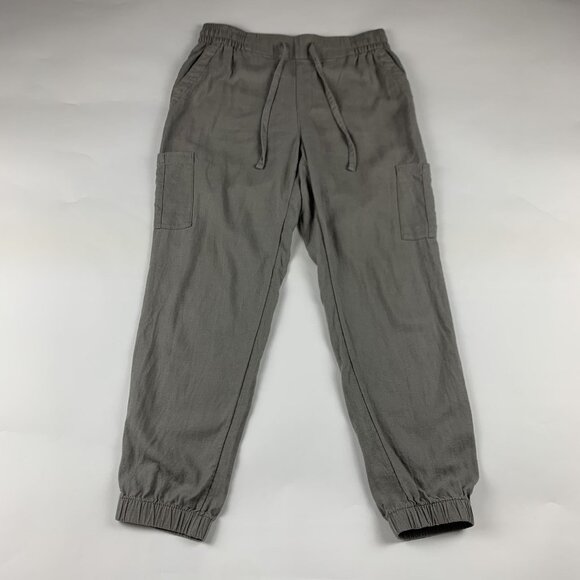 Old Navy Amalgam Linen Blend Cargo Jogger Pant S - Picture 1 of 7